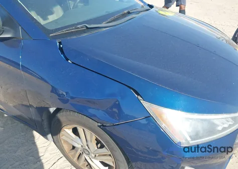 2020 Hyundai Elantra Sel из США, поврежденный, VIN 5NPD84LF6LH509504